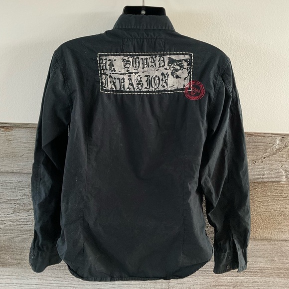 Guess men’s button down shirt size Large (Q1) - Picture 3 of 7